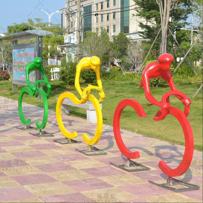 城市運(yùn)動人雕塑
