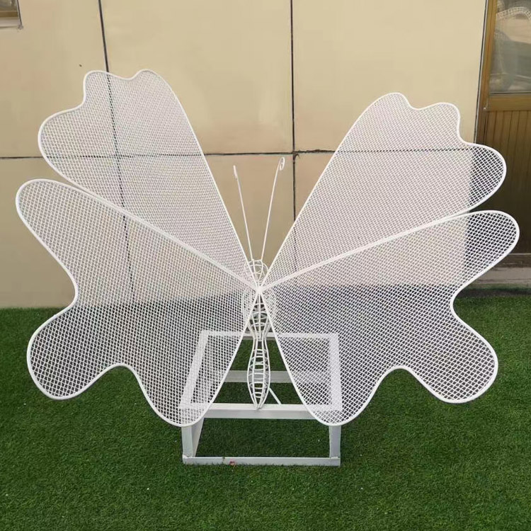 鏤空不銹鋼蝴蝶雕塑(圖4)